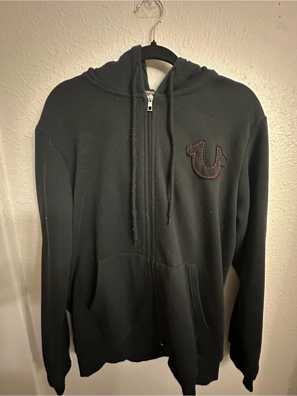 True Religion black pullover